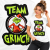 KOSZULKA DAMSKA  ŚWIĄTECZNA TEAM  GRINCH